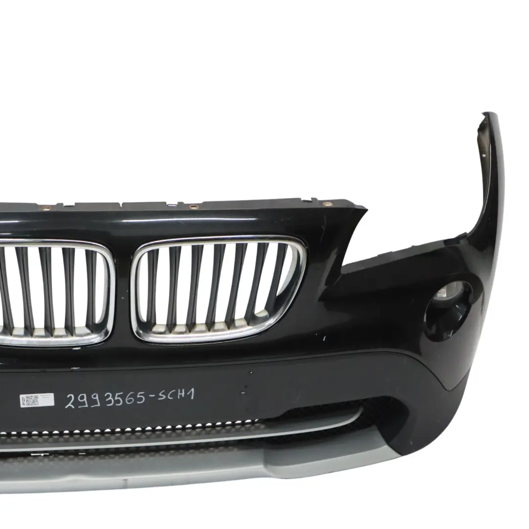 BMW X1 E84 Front Bumper Cover PDC Panel Schwarz 2 Black - 668