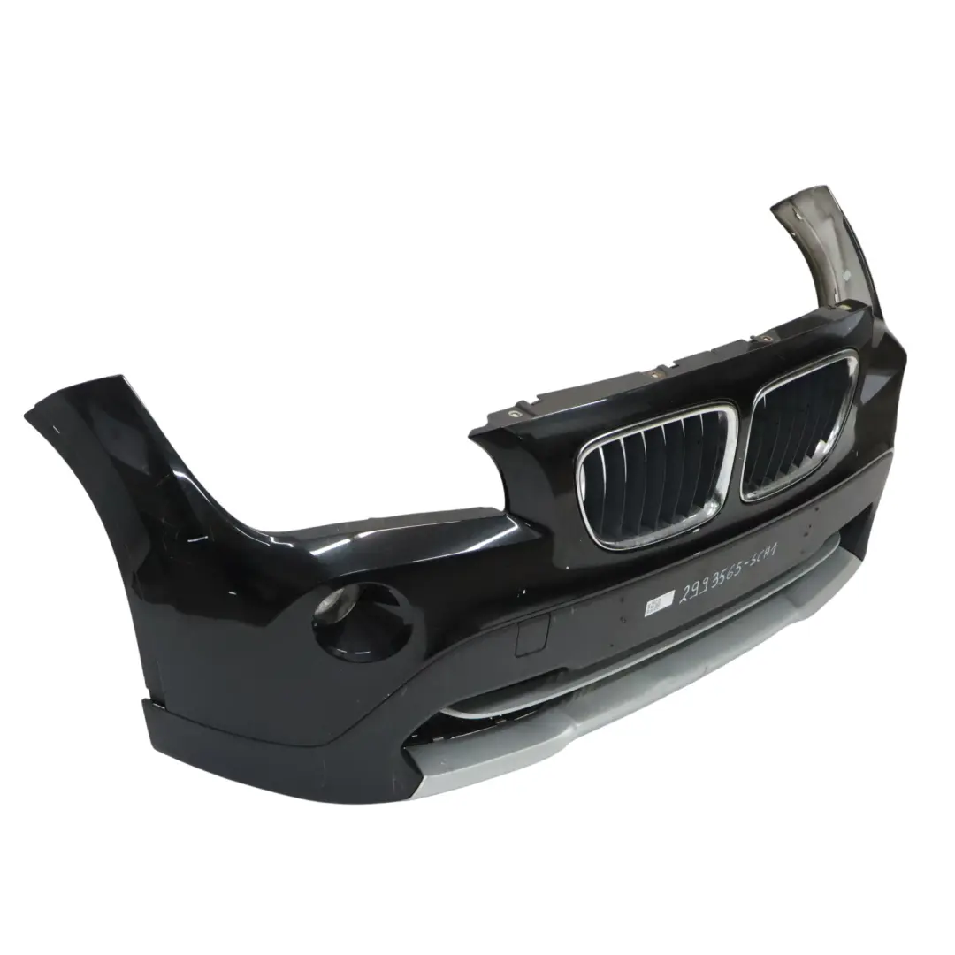 BMW X1 E84 Front Bumper Cover PDC Panel Schwarz 2 Black - 668