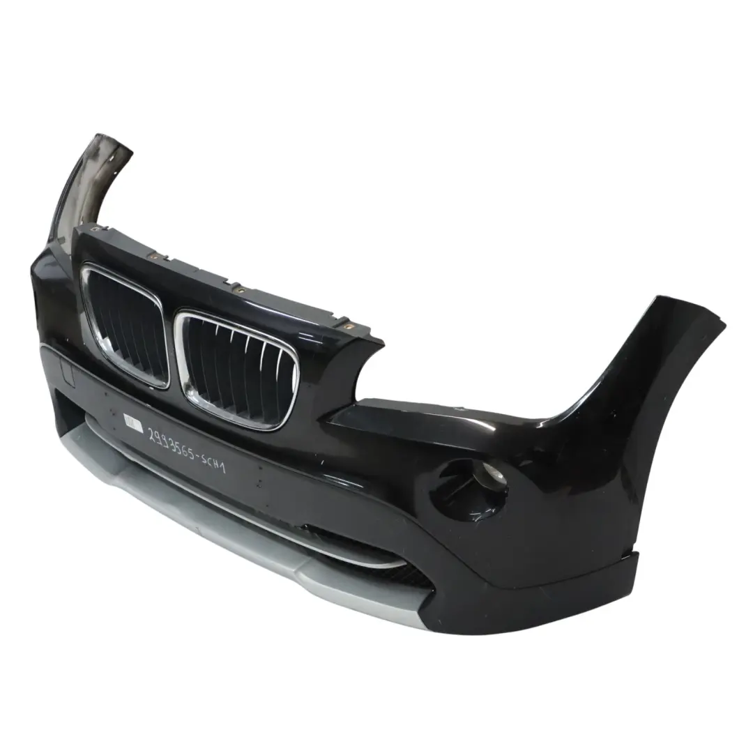 BMW X1 E84 Front Bumper Cover PDC Panel Schwarz 2 Black - 668