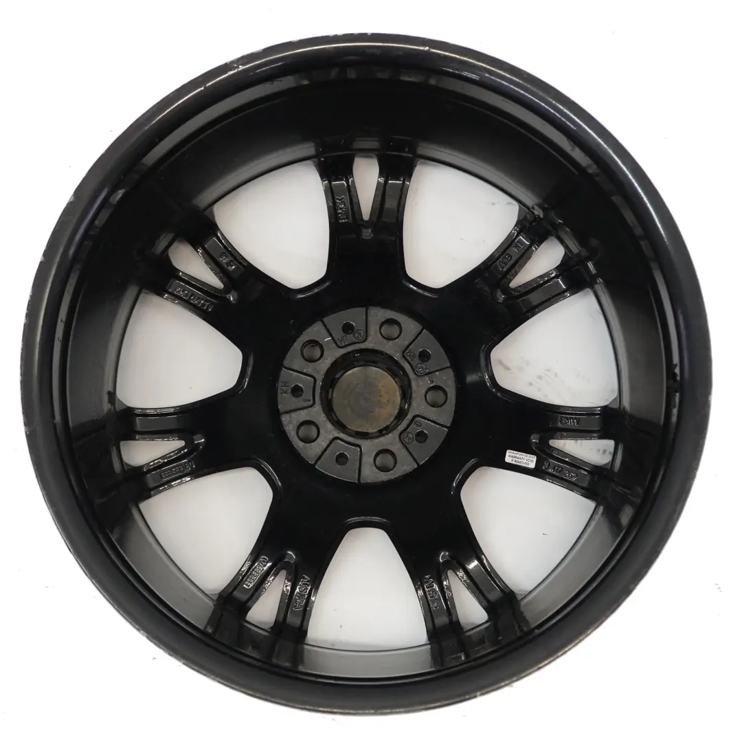 BMW X3 E83 Black Front Wheel Alloy Rim Y-Spoke 191 19" 8,5J ET:46 3417267