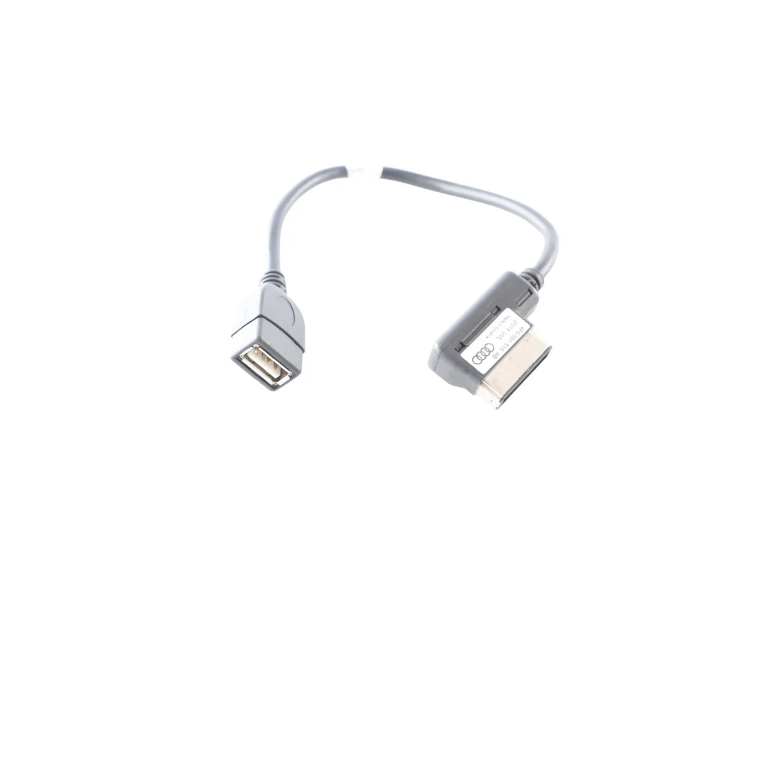 Audi A1 8X A4 B8 A6 C7 Q3 8U Lightning iPhone Music Lead Adapter 4F0051510AB