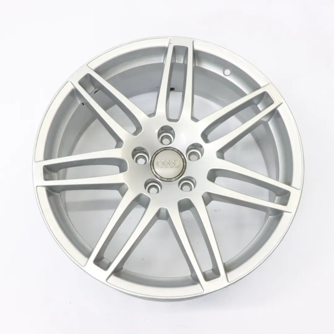 Audi A6 C6 Silver Wheel Alloy Rim 19" 8,5J ET:48 Twin Spoke Le Mans 4F0601025BA