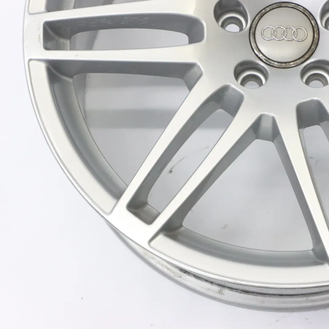 Audi A6 C6 Silver Wheel Alloy Rim 19" 8,5J ET:48 Twin Spoke Le Mans 4F0601025BA