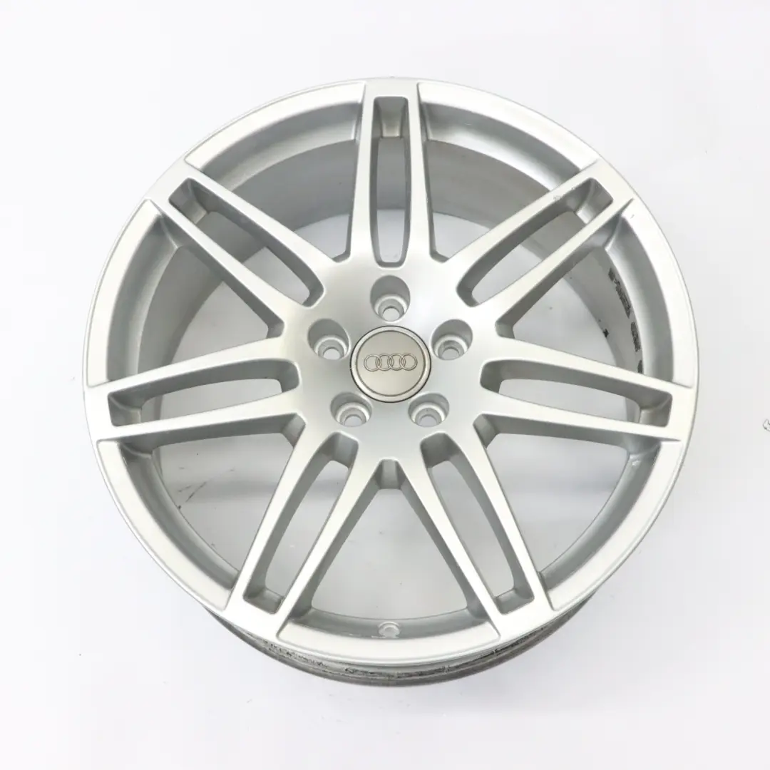 Audi A6 C6 Silver Wheel Alloy Rim 19" 8,5J ET:48 Twin Spoke Le Mans 4F0601025BA