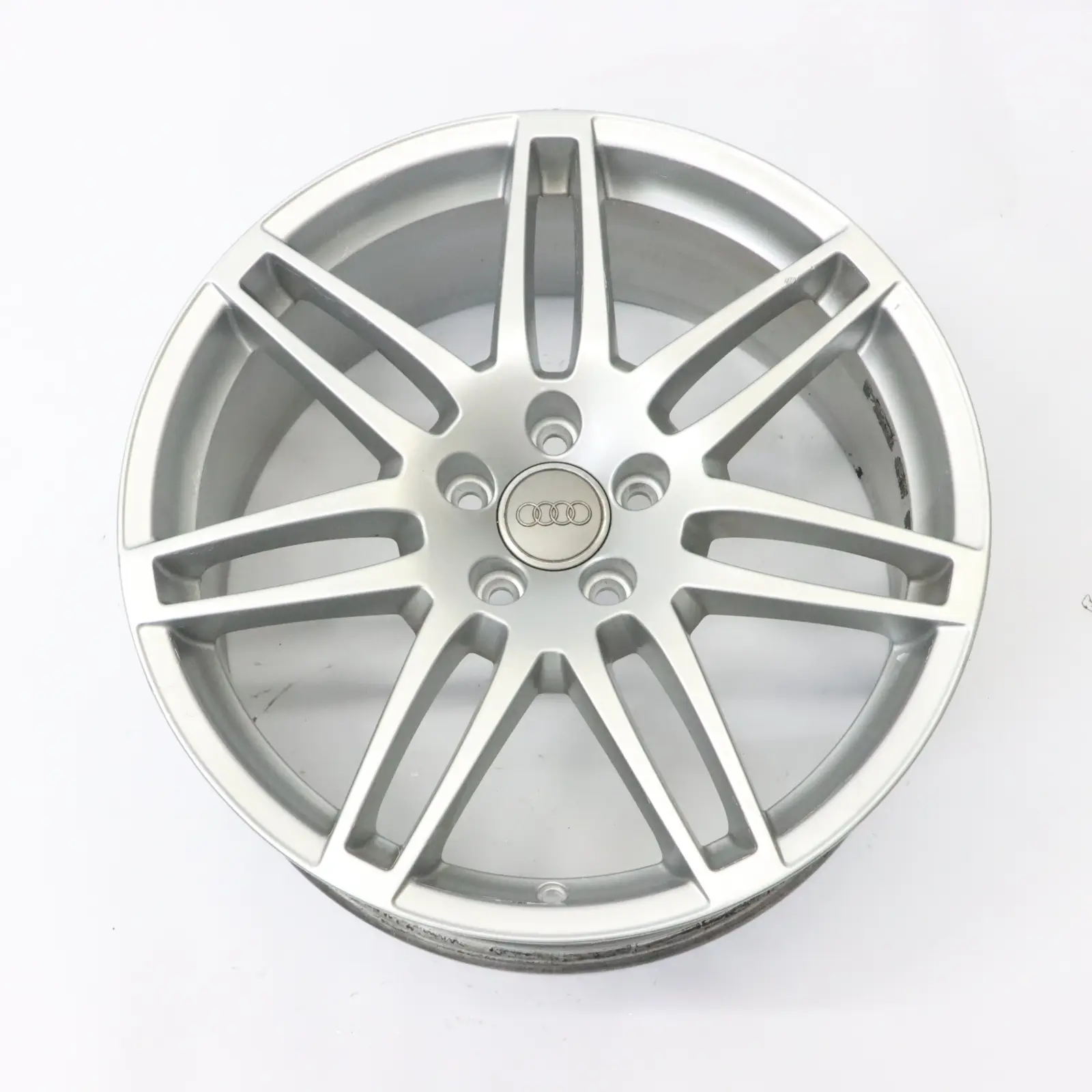 Audi A6 C6 Silver Wheel Alloy Rim 19" 8,5J ET:48 Twin Spoke Le Mans 4F0601025BA