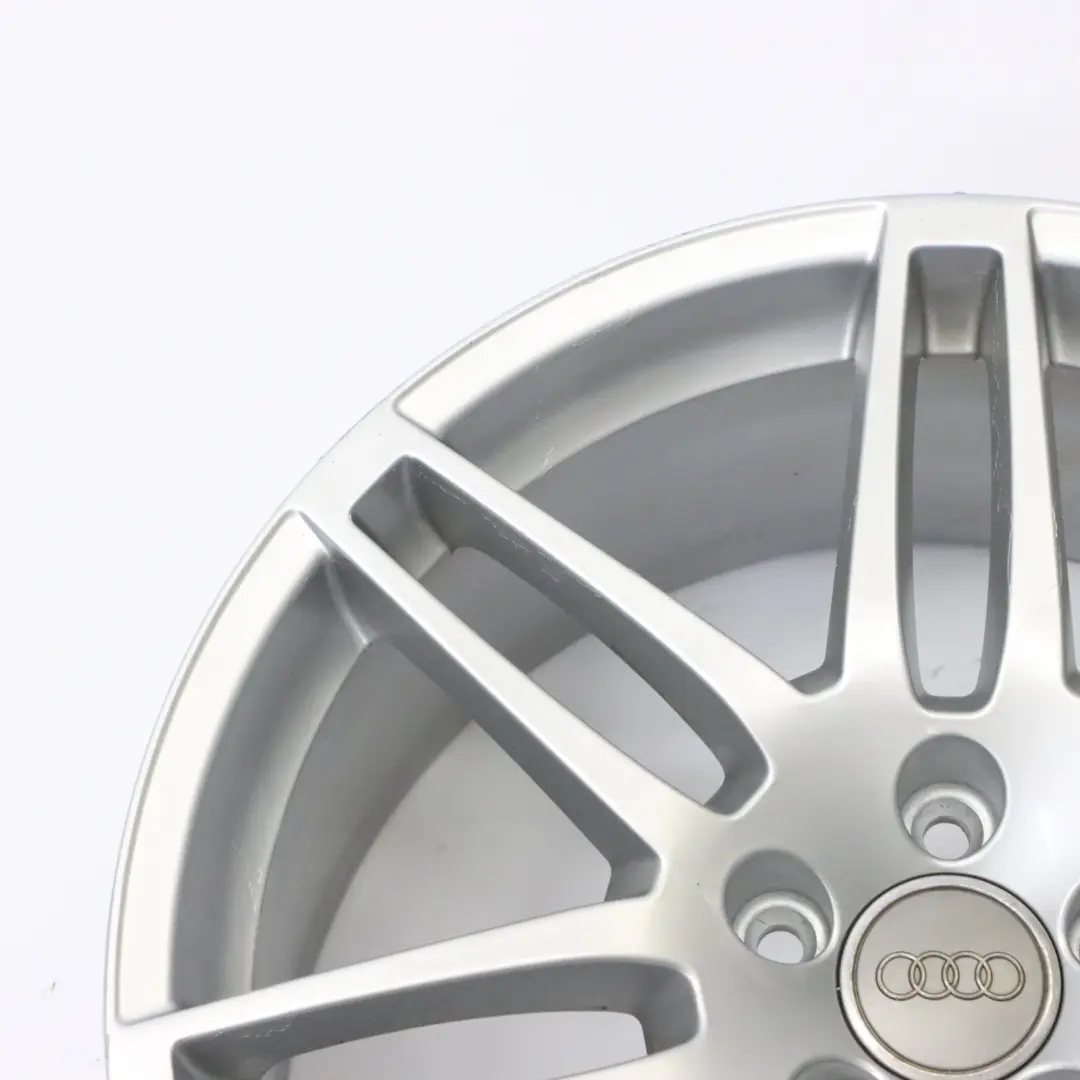 Audi A6 C6 Silver Wheel Alloy Rim 19" 8,5J ET:48 Twin Spoke Le Mans 4F0601025BA