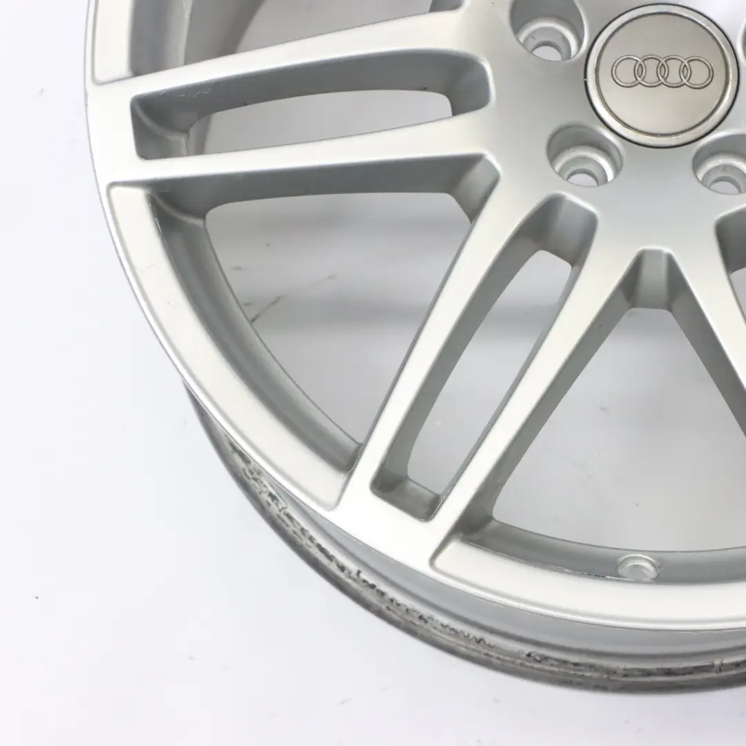 Audi A6 C6 Silver Wheel Alloy Rim 19" 8,5J ET:48 Twin Spoke Le Mans 4F0601025BA