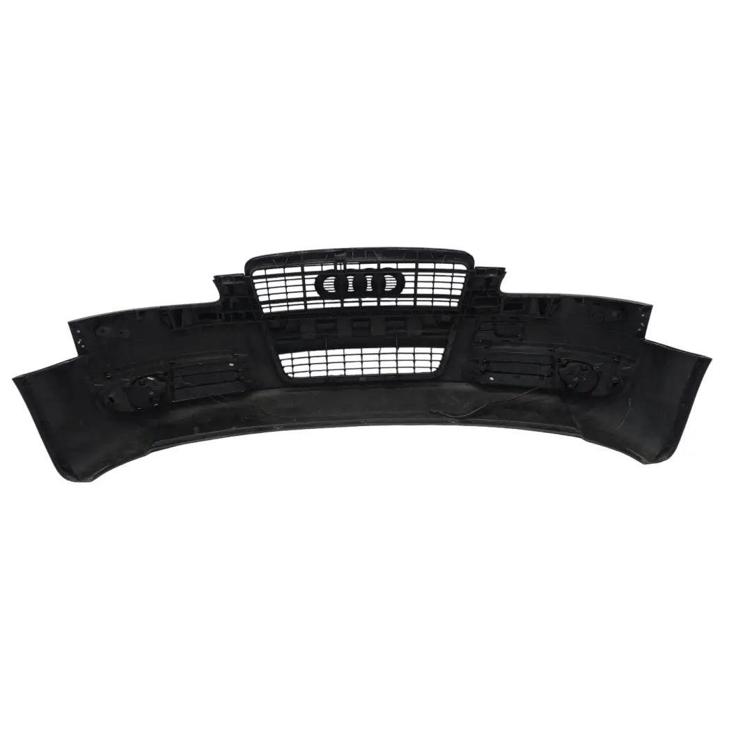 Audi A6 C6 Front Bumper Trim Panel Cover Brilliant Black Metallic - Y9B