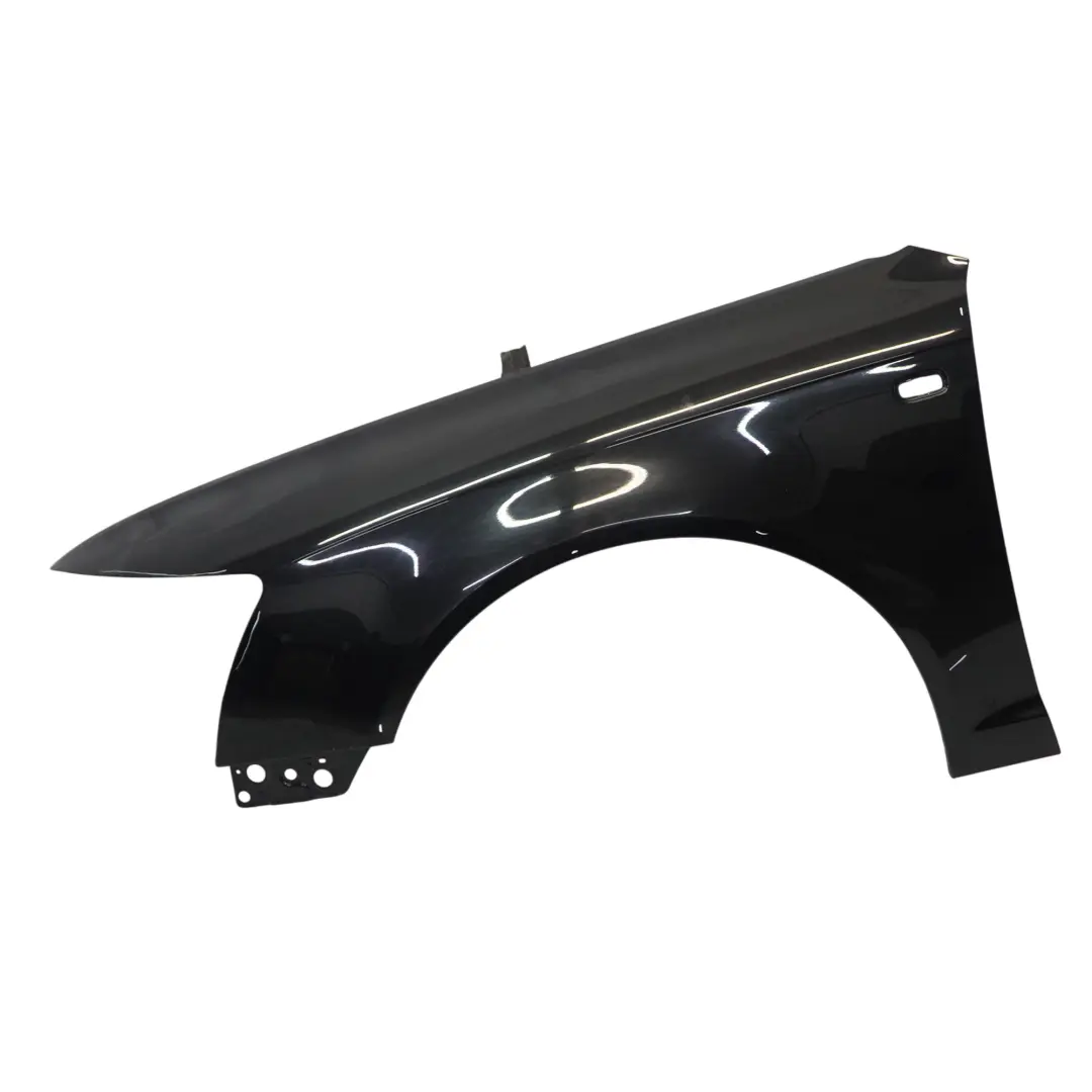 Audi A6 C6 Side Panel Front Left N/S Wing Fender Brilliant Black Metallic - Y9B