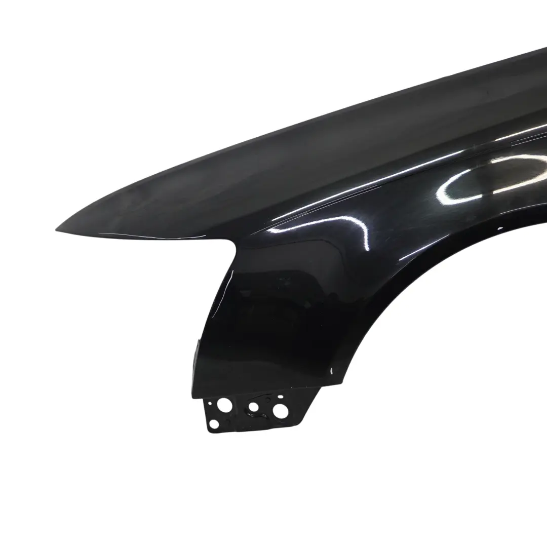 Audi A6 C6 Side Panel Front Left N/S Wing Fender Brilliant Black Metallic - Y9B