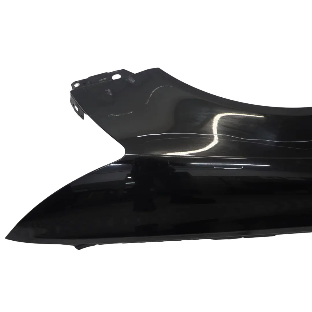 Audi A6 C6 Side Panel Front Right O/S Wing Fender Brilliant Black Metallic - Y9B