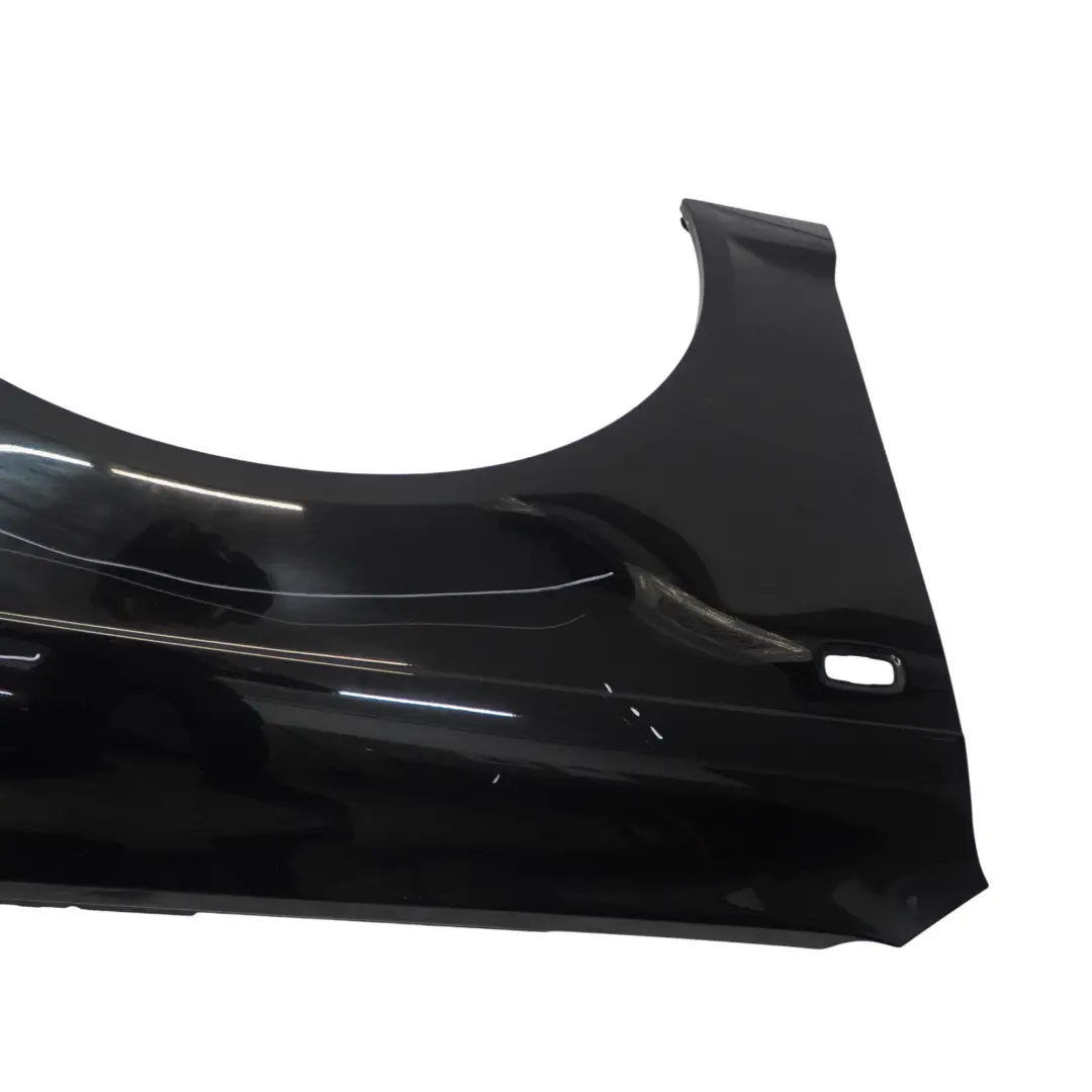 Audi A6 C6 Side Panel Front Right O/S Wing Fender Brilliant Black Metallic - Y9B