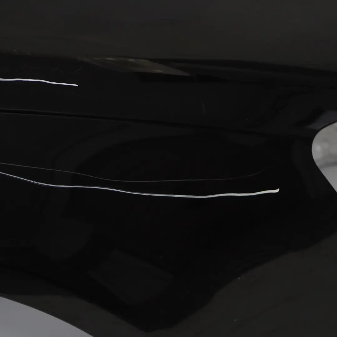 Audi A6 C6 Side Panel Front Right O/S Wing Fender Brilliant Black Metallic - Y9B