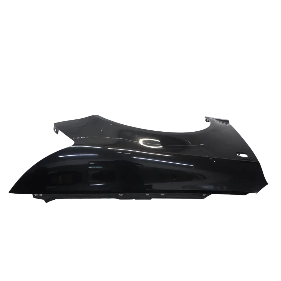 Audi A6 C6 Side Panel Front Right O/S Wing Fender Brilliant Black Metallic - Y9B