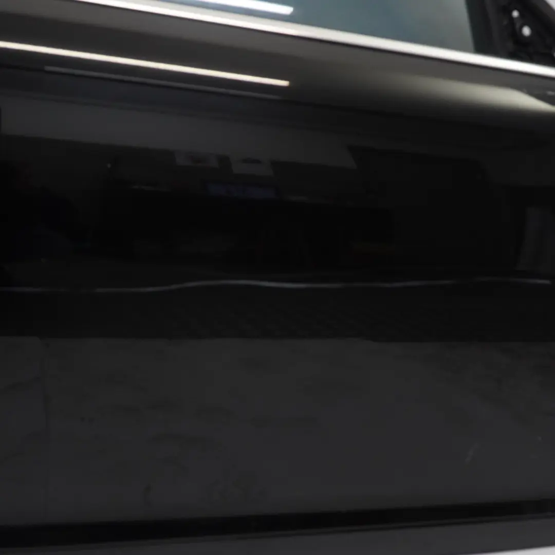 Audi A6 C6 Front Door Right O/S Brilliant Black Metallic - Y9B