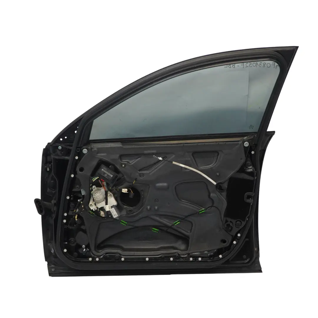 Audi A6 C6 Front Door Right O/S Brilliant Black Metallic - Y9B