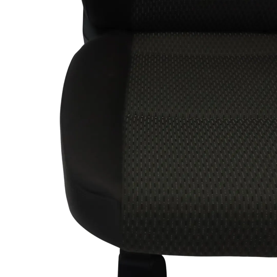 Audi A6 C6 4F Seat Front Left N/S Interior Cloth Fabric Soul Black