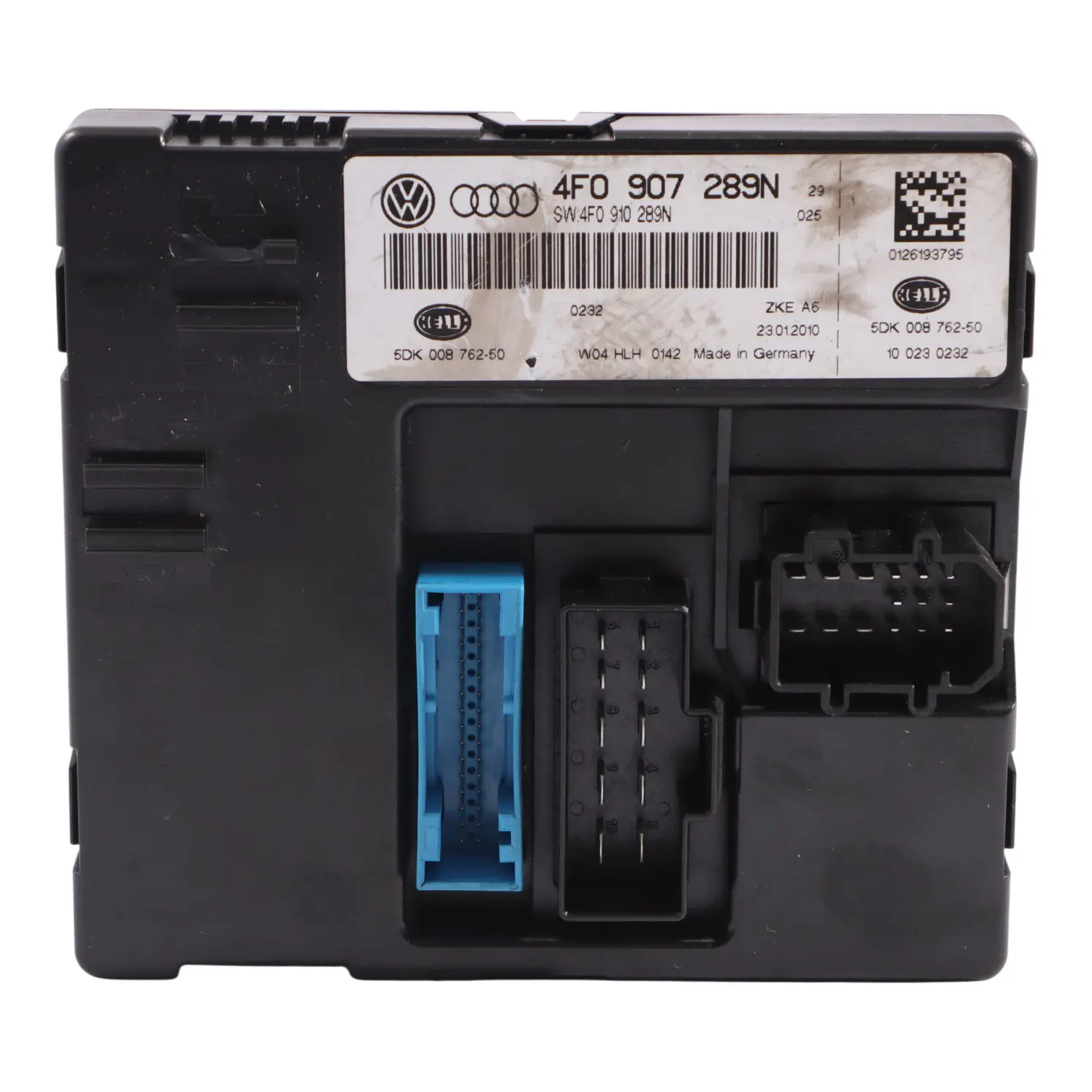 Audi A6 S6 RS6 C6 4F Convienience Comfort Module Unit ECU 4F0910289N