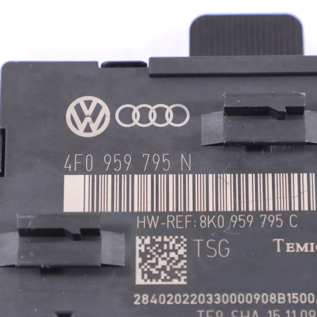 Audi A4 B8 A6 C6 Moduł Sterownik Drzwi Lewy Tył 4F0959795N