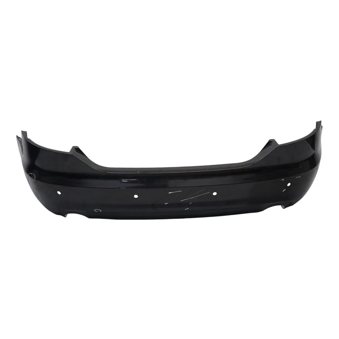 Audi A6 C6 Rear Bumper S Line Trim Panel Covering Brilliant Black - Y9B