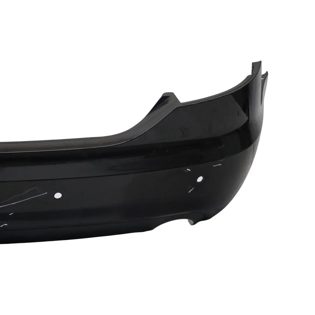 Audi A6 C6 Rear Bumper S Line Trim Panel Covering Brilliant Black - Y9B