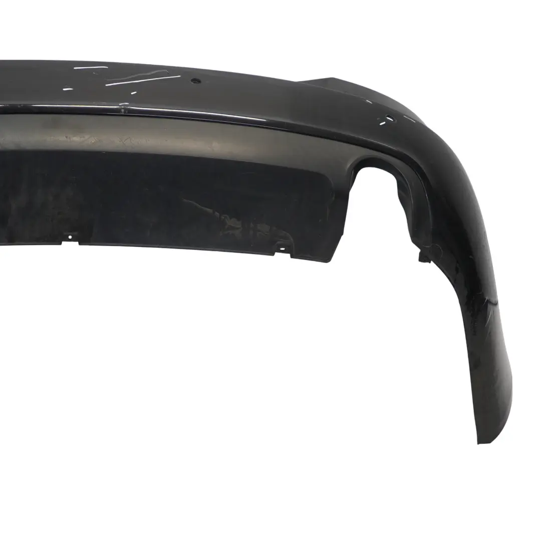 Audi A6 C6 Rear Bumper S Line Trim Panel Covering Brilliant Black - Y9B