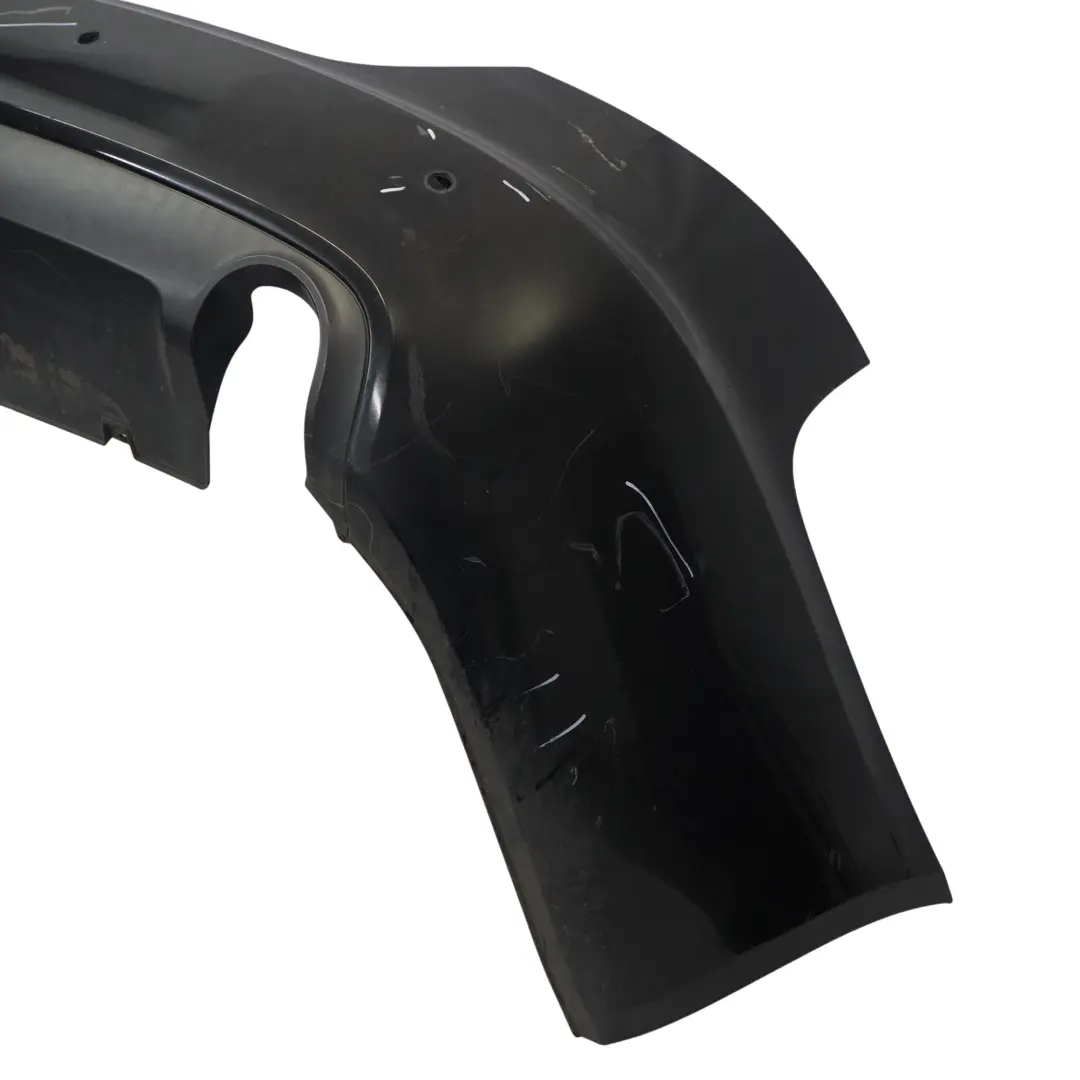 Audi A6 C6 Rear Bumper S Line Trim Panel Covering Brilliant Black - Y9B