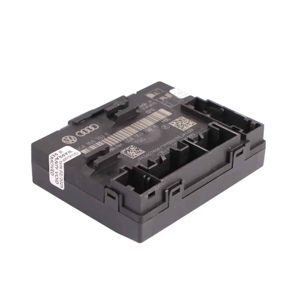 Audi A6 C7 Unidad Módulo Control Puerta Delantera ECU Lado Conductor 4G8959793E