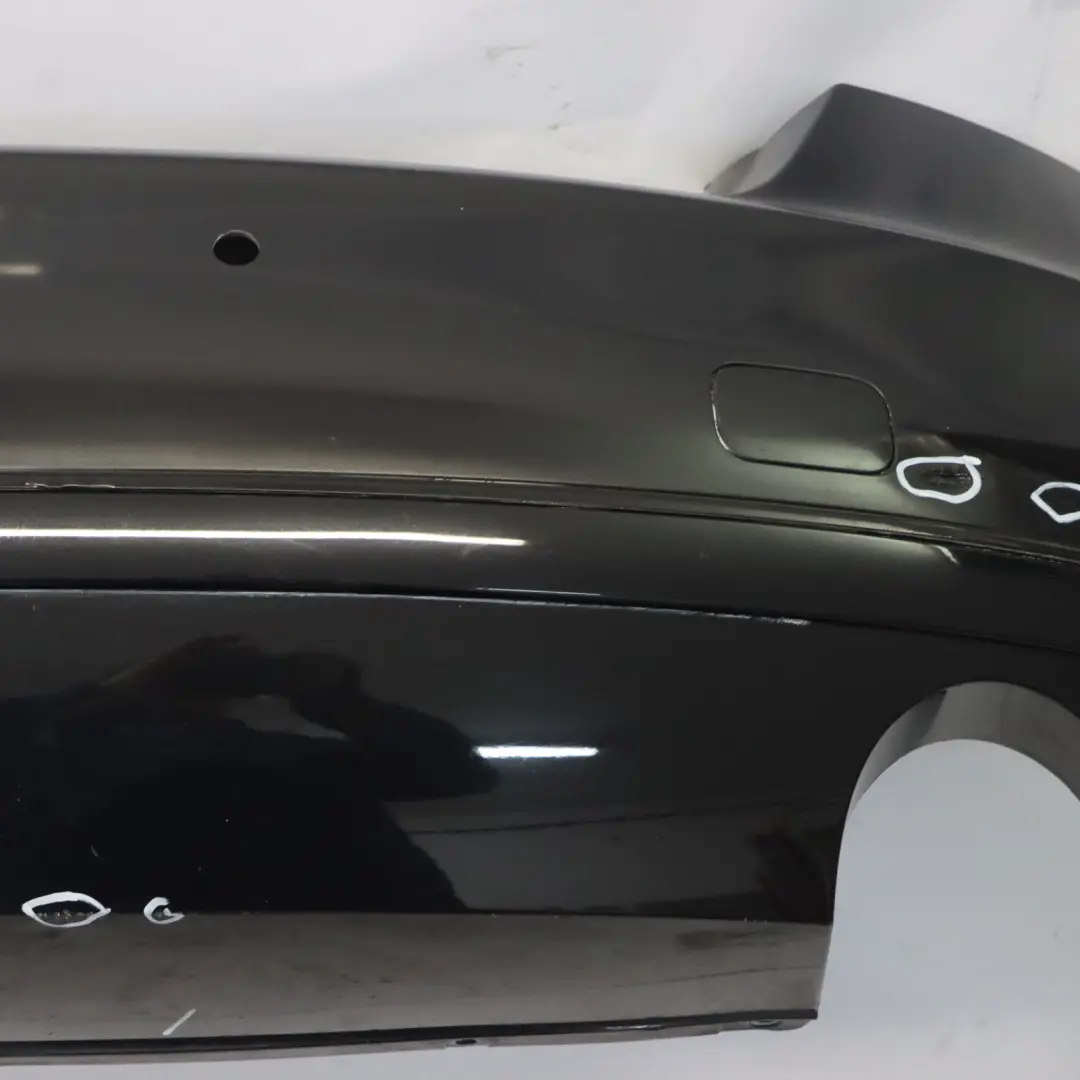 Audi A8 4H Rear Bumper Panel PDC Parktronic Phantom Black - Z9Y