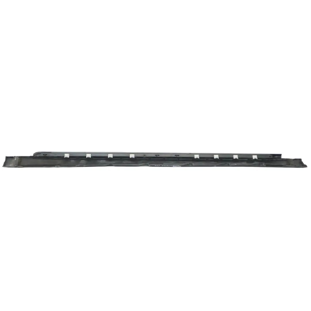 Audi A8 4H Side Skirt Left N/S Long Version Sill Cover Panel Phantom Black - Z9Y