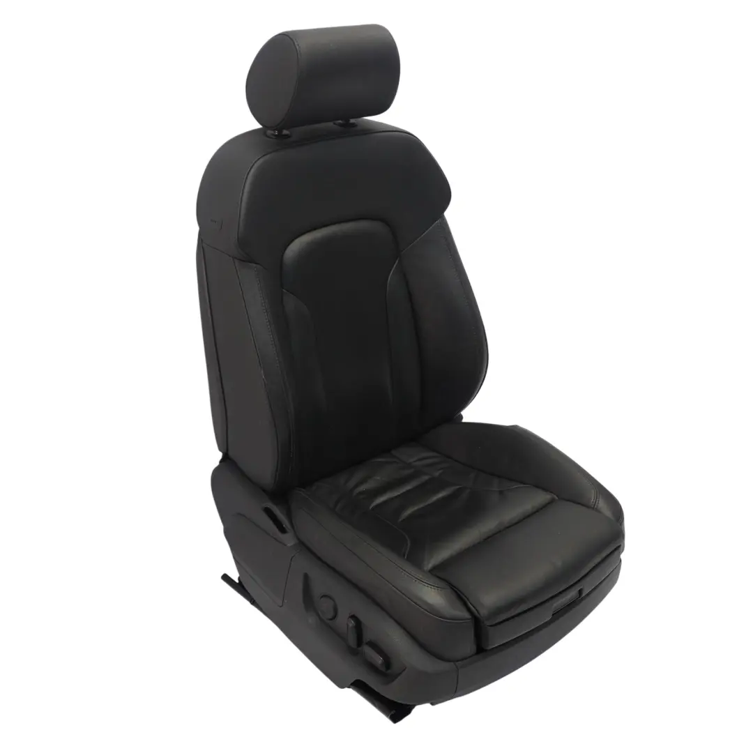 Audi Q7 4L Sport Seat Front Right O/S S-Line Heated Leather Soul Black