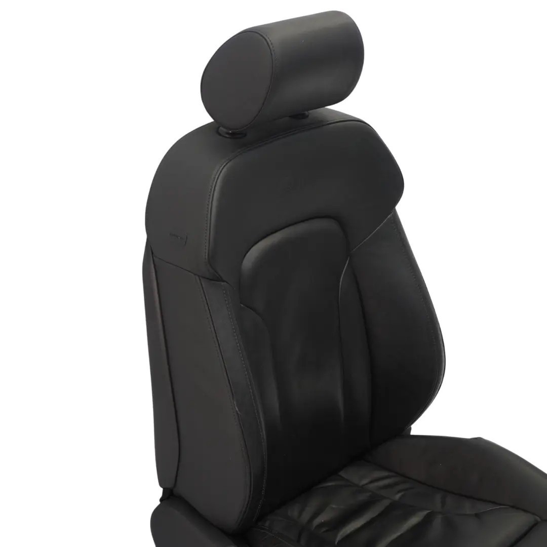 Audi Q7 4L Sport Seat Front Right O/S S-Line Heated Leather Soul Black