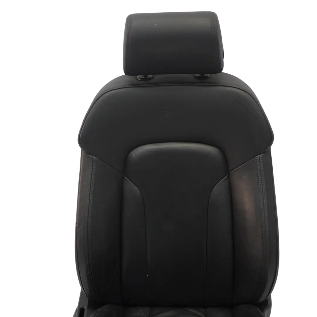 Audi Q7 4L Sport Seat Front Right O/S S-Line Heated Leather Soul Black