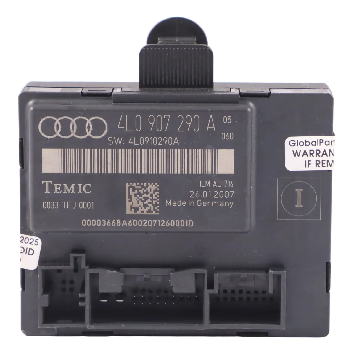 Módulo unidad control puerta ECU Audi Q7 4L delantera derecha 4L0907290A