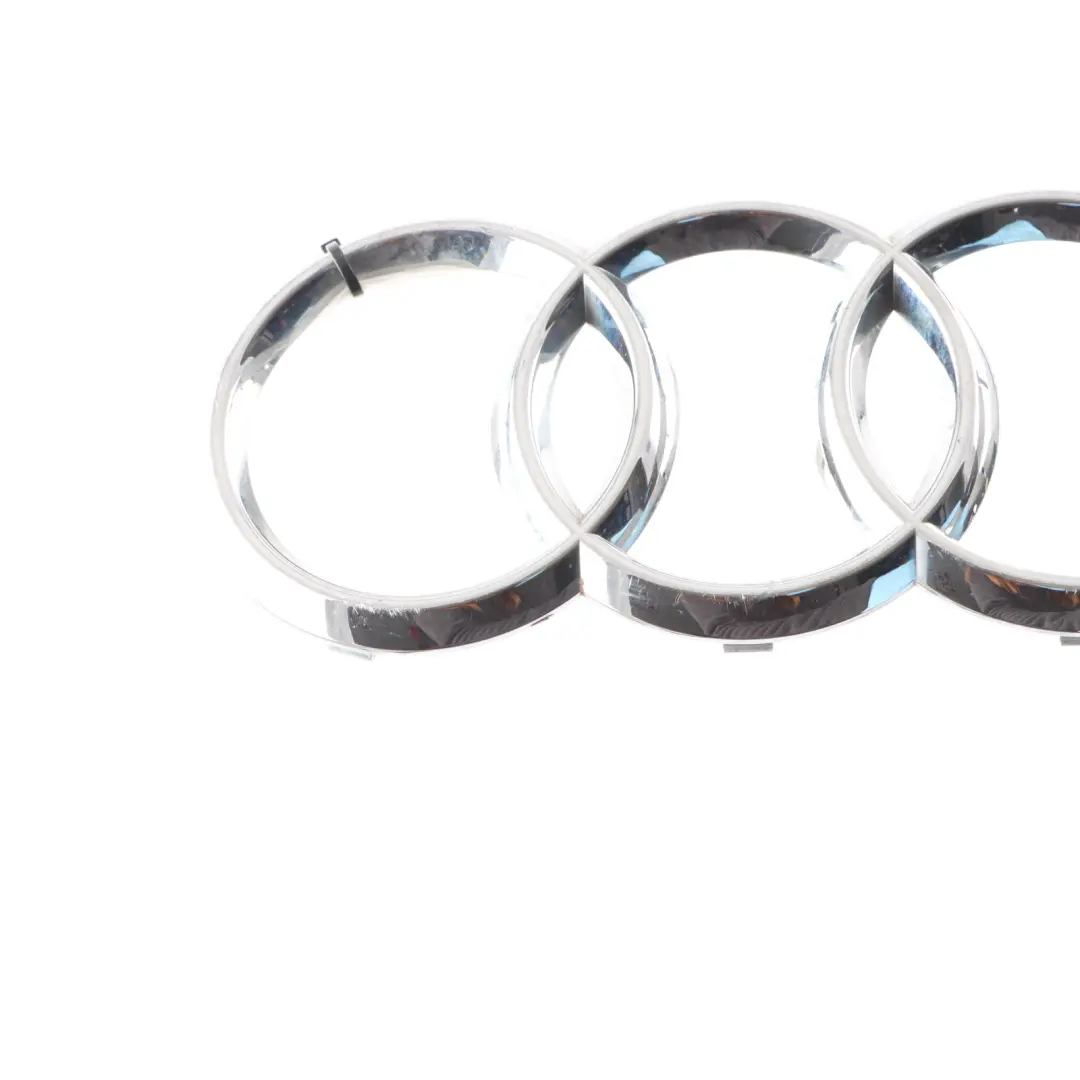 Audi Q2 GA A8 4N Front Bumper Logo Emblem Chrome 4M8071801