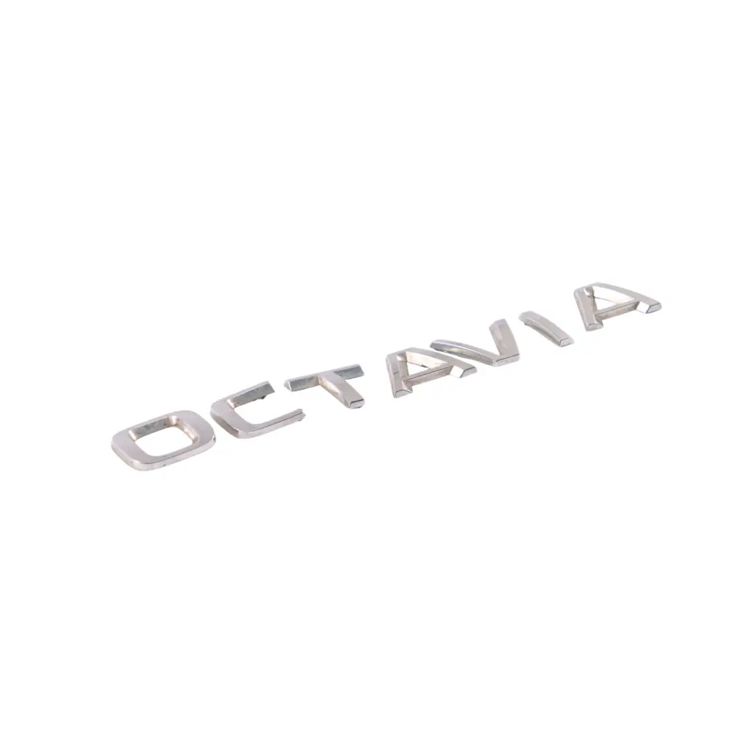 Skoda Octavia 5E Trunk Tailgate Octavia Emblem Rear Boot Logo Badge 5E0853687