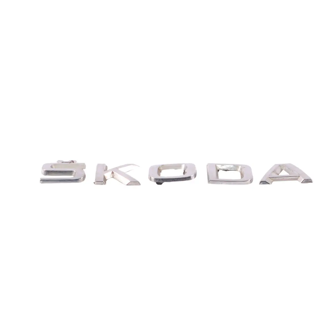 Skoda Octavia 5E Trunk Tailgate Skoda Emblem Rear Boot Lid Logo Badge 5JA853687