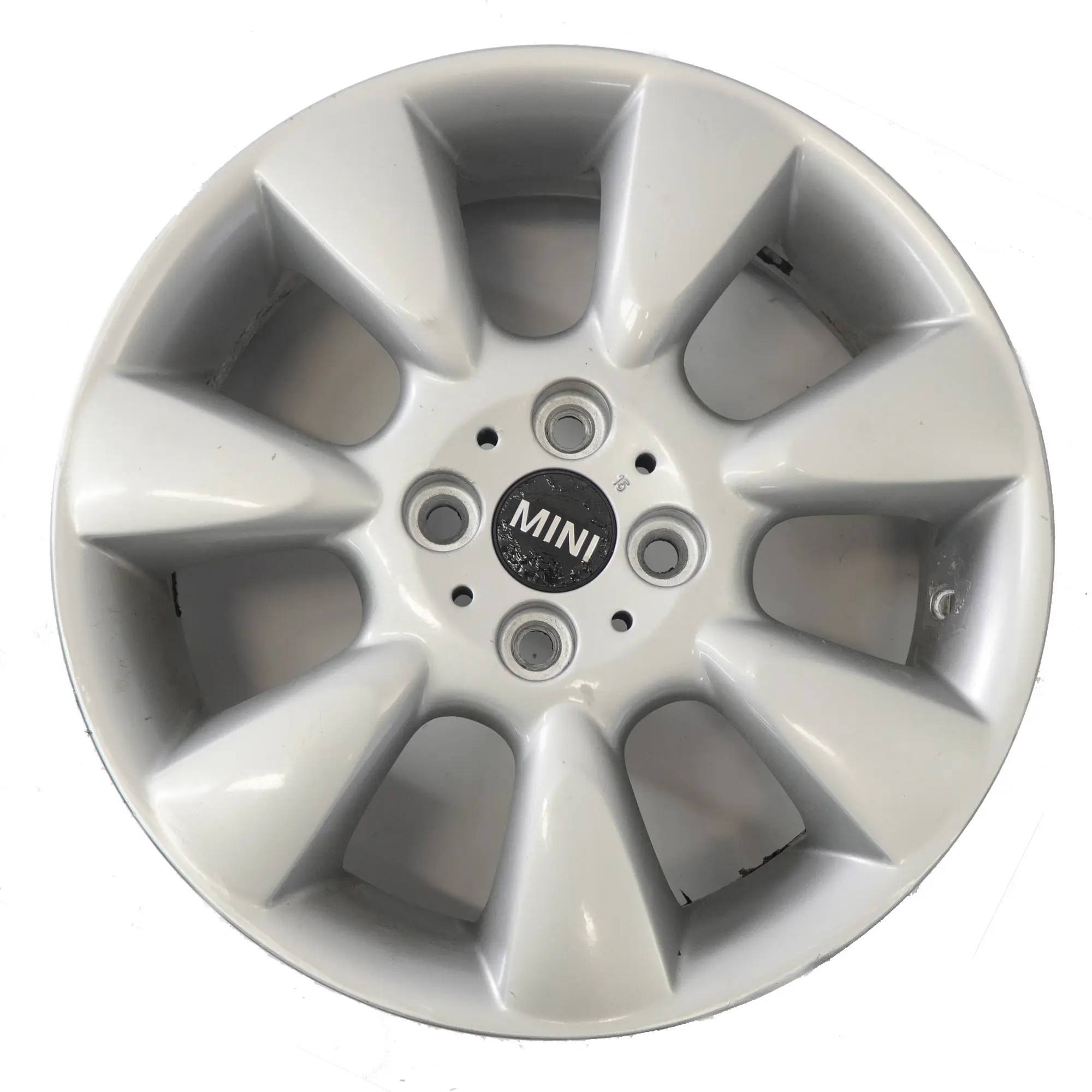 Mini Cooper R50 R52 R53 Argent Jante Alliage 16" 6,5J ET:48 7-Spoke 92 6763297