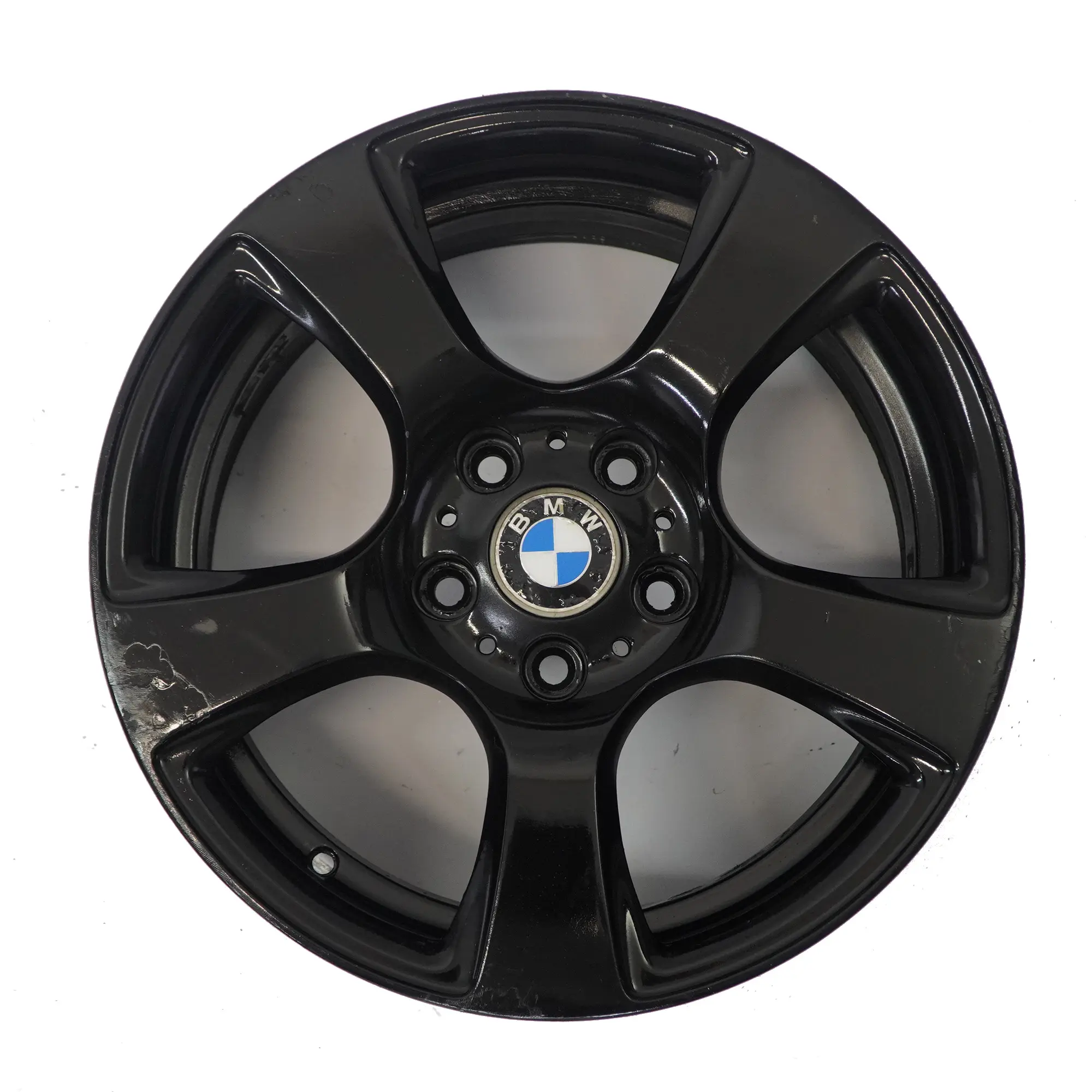 BMW E90 E91 Schwarz Alufelge Spider Spoke 157 17" ET:34 8J 6770239