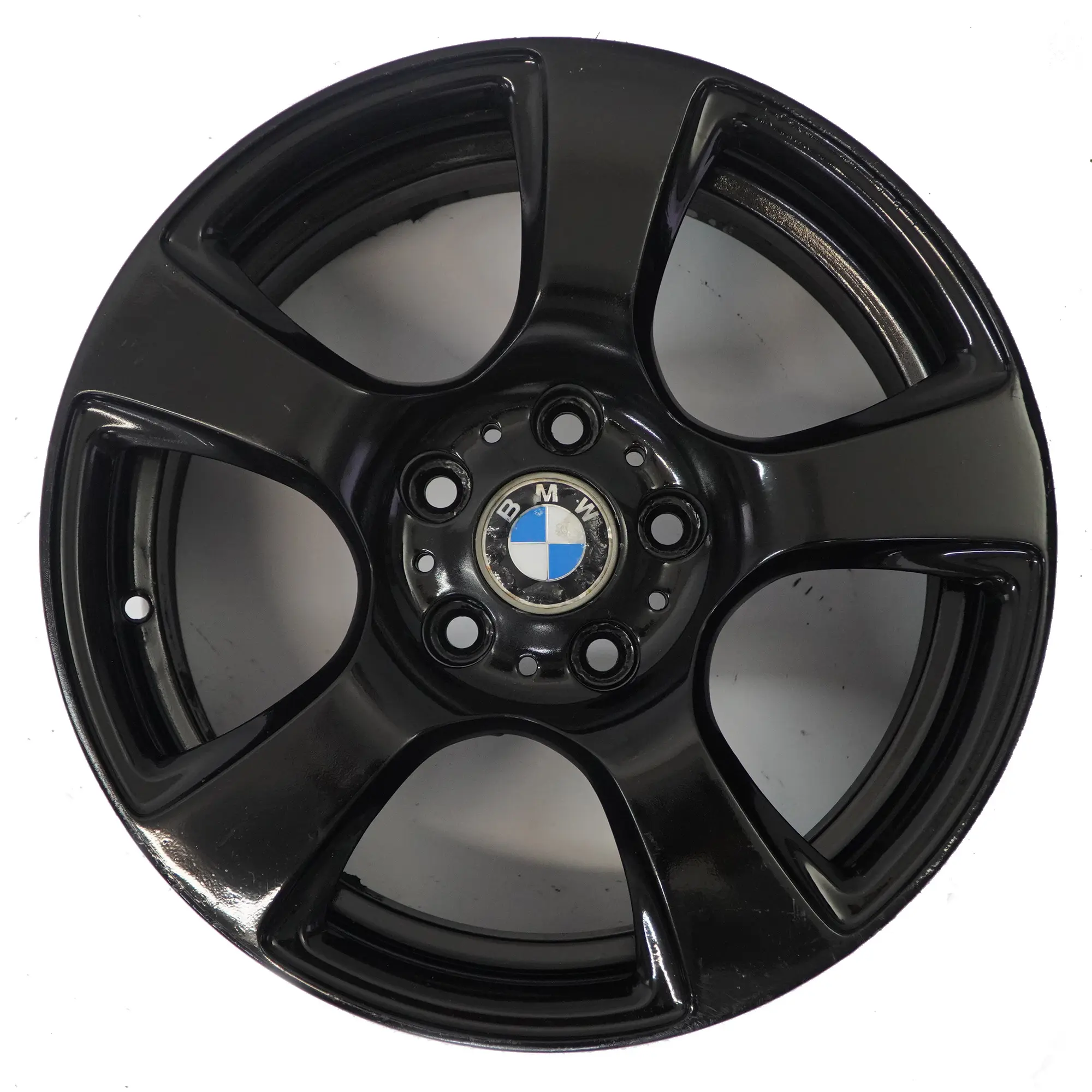 BMW E90 E91 Schwarz Alufelge Spider Spoke 157 17" ET:34 8J 6770239