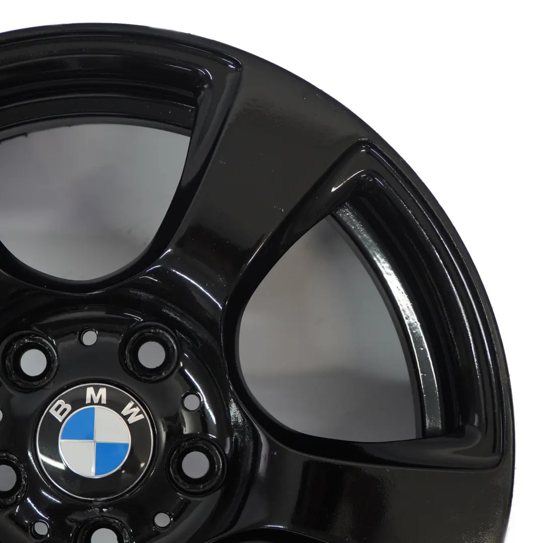 BMW E90 E91 Black Wheel Alloy Rim Spider Spoke 157 17" ET:34 8J 6770239