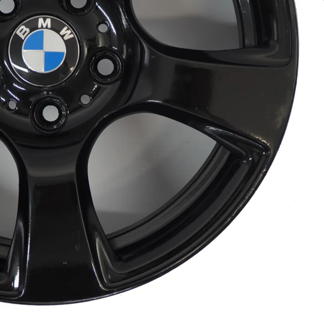 BMW E90 E91 Black Wheel Alloy Rim Spider Spoke 157 17" ET:34 8J 6770239