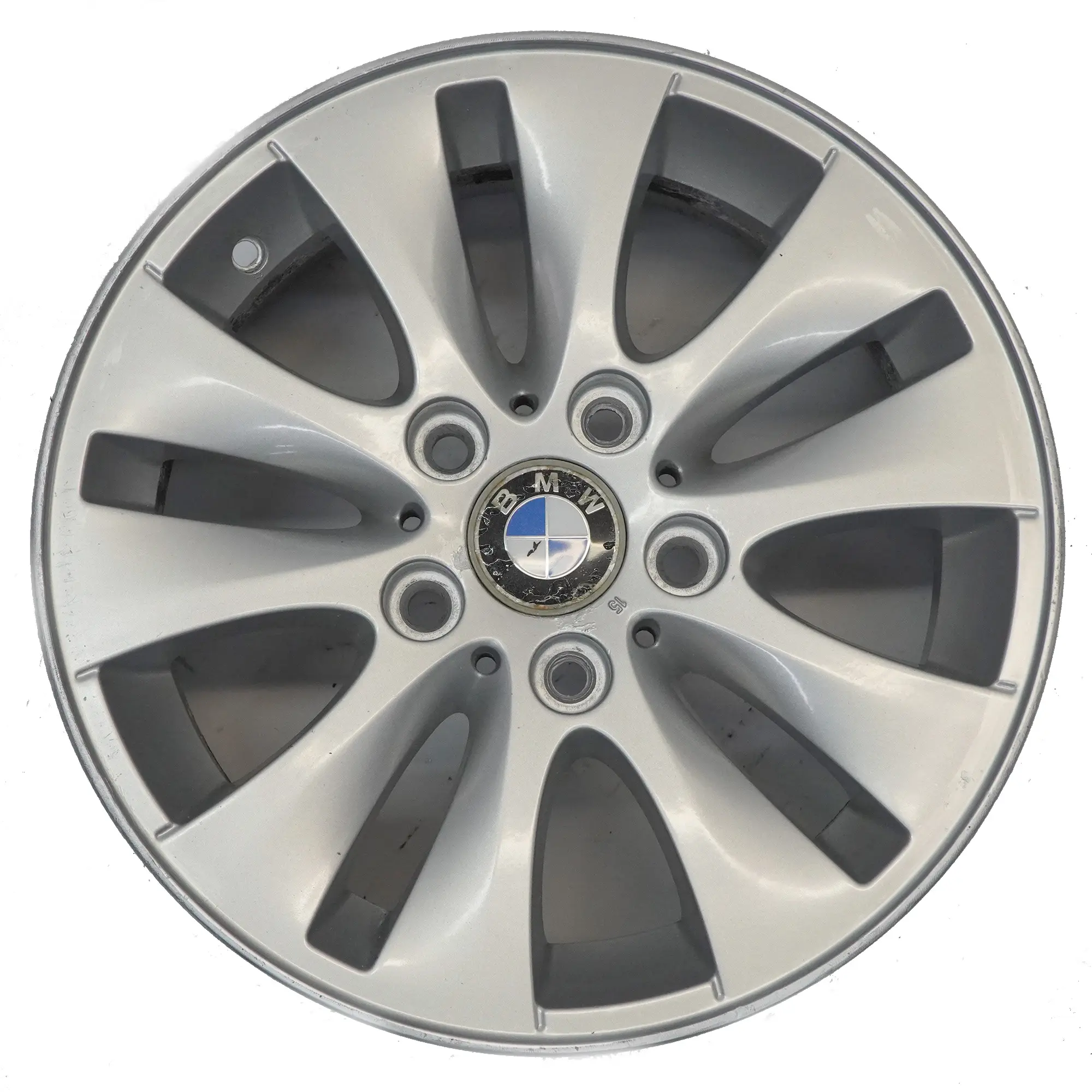 BMW E81 E82 E87 E88 Jante en Alliage Leger 16" 7J ET:44 V-spoke 229 6774684