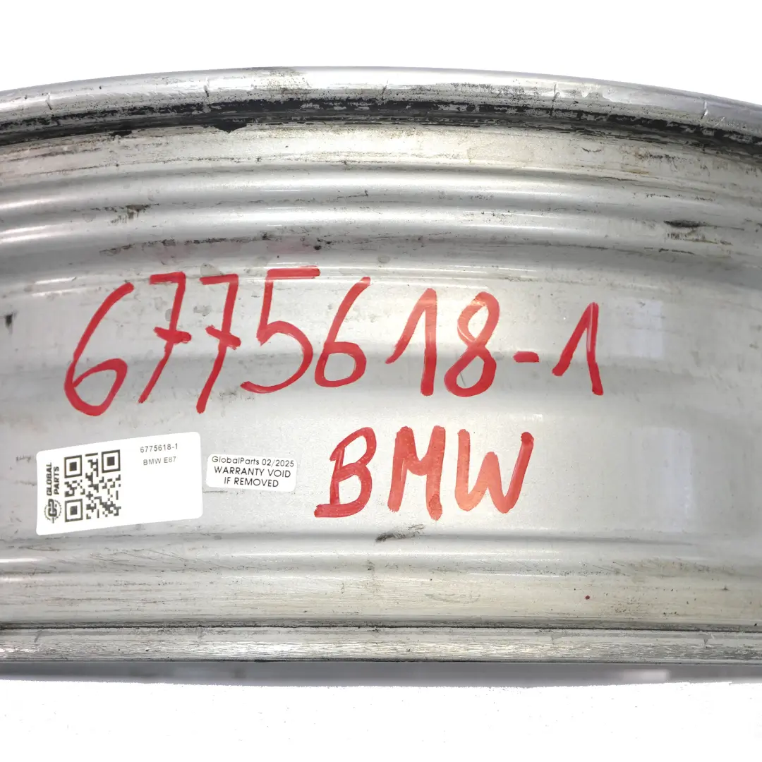 BMW E81 E82 E87 E88 Alloy Wheel Rim 16" Spider Spoke 139 6,5J 6775618