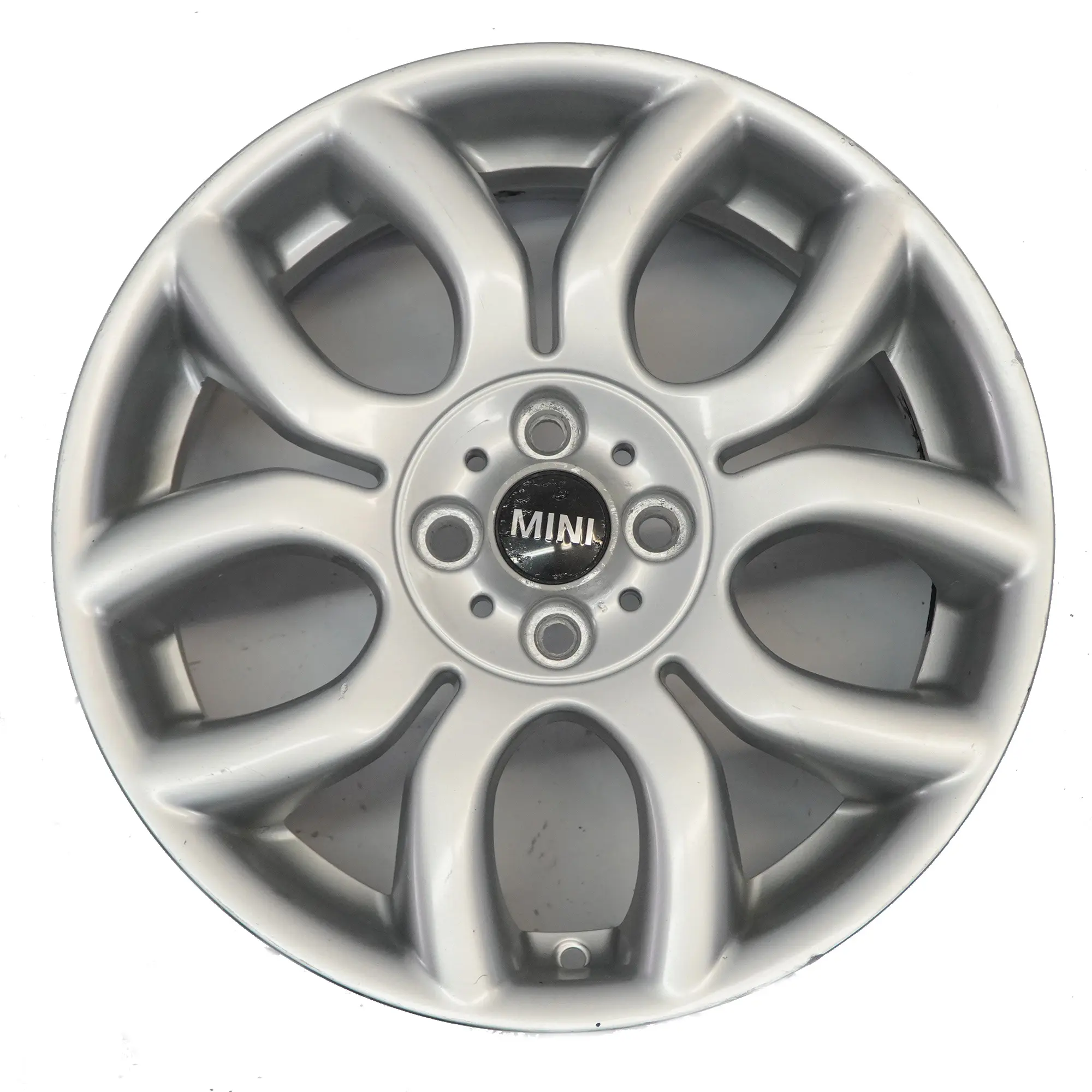 Mini Cooper R50 R55 R56 R57 Silber Alu Felge Alufelge 17" 7J Flamme Speiche 97