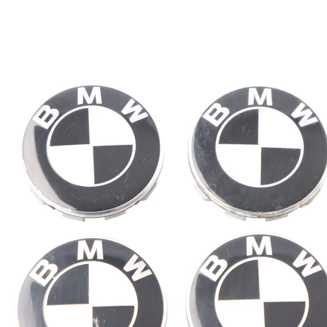 Alloy Wheel Cap BMW E87 E90 F20 Hub Label Badge Cover Emblem Trim Set 6783536