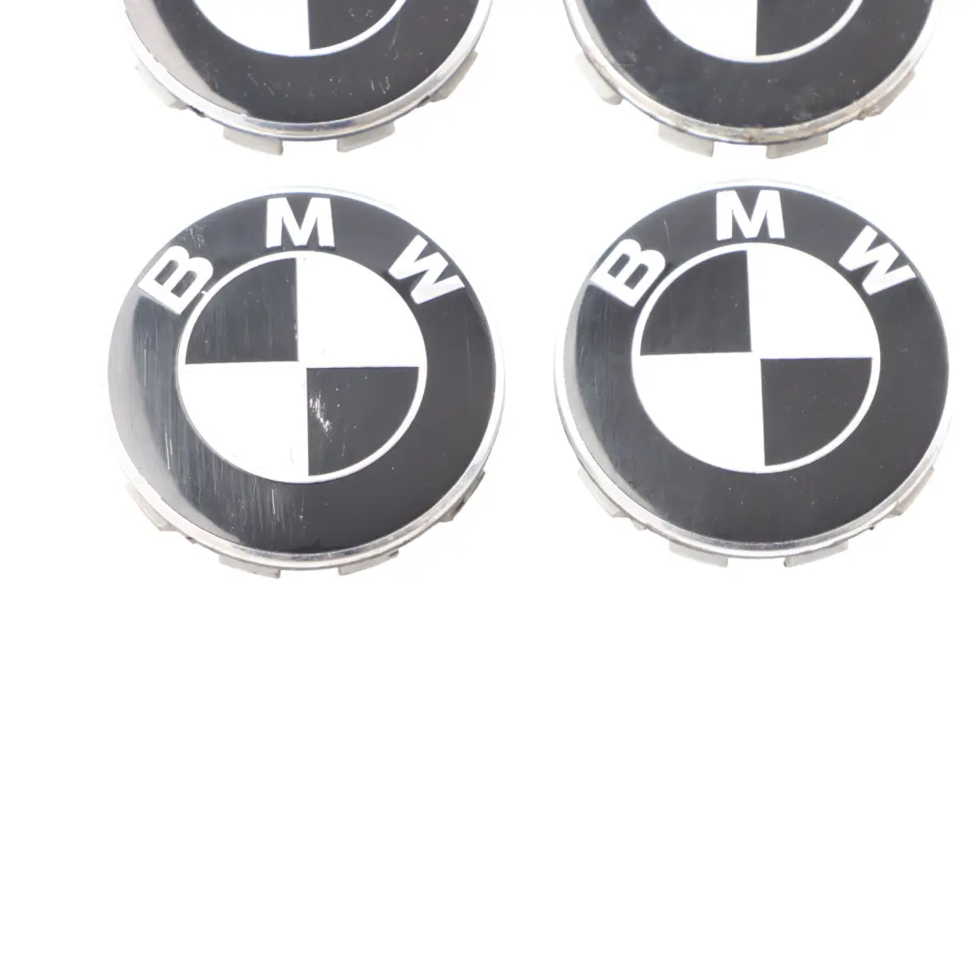 Alloy Wheel Cap BMW E87 E90 F20 Hub Label Badge Cover Emblem Trim Set 6783536