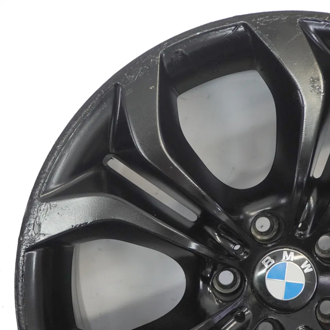 BMW X5 E70 Front Black Alloy Rim 20" 10J ET:40 Y Spoke 336 6788010