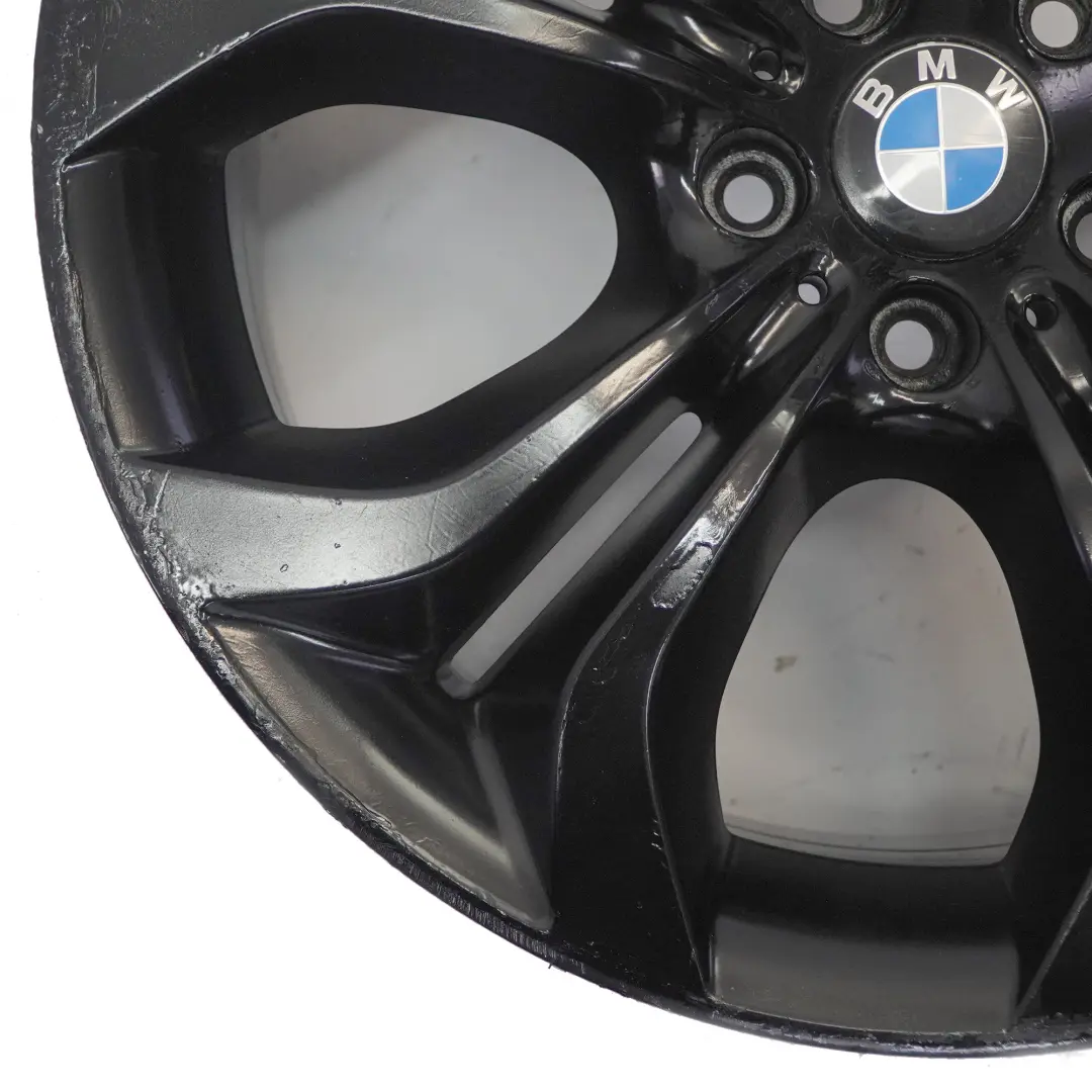 BMW X5 E70 Front Black Alloy Rim 20" 10J ET:40 Y Spoke 336 6788010