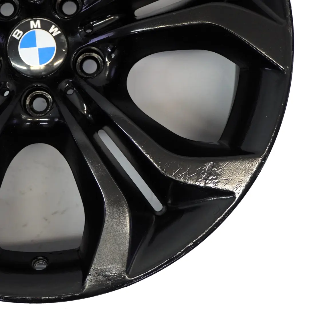 BMW X5 E70 Front Black Alloy Rim 20" 10J ET:40 Y Spoke 336 6788010